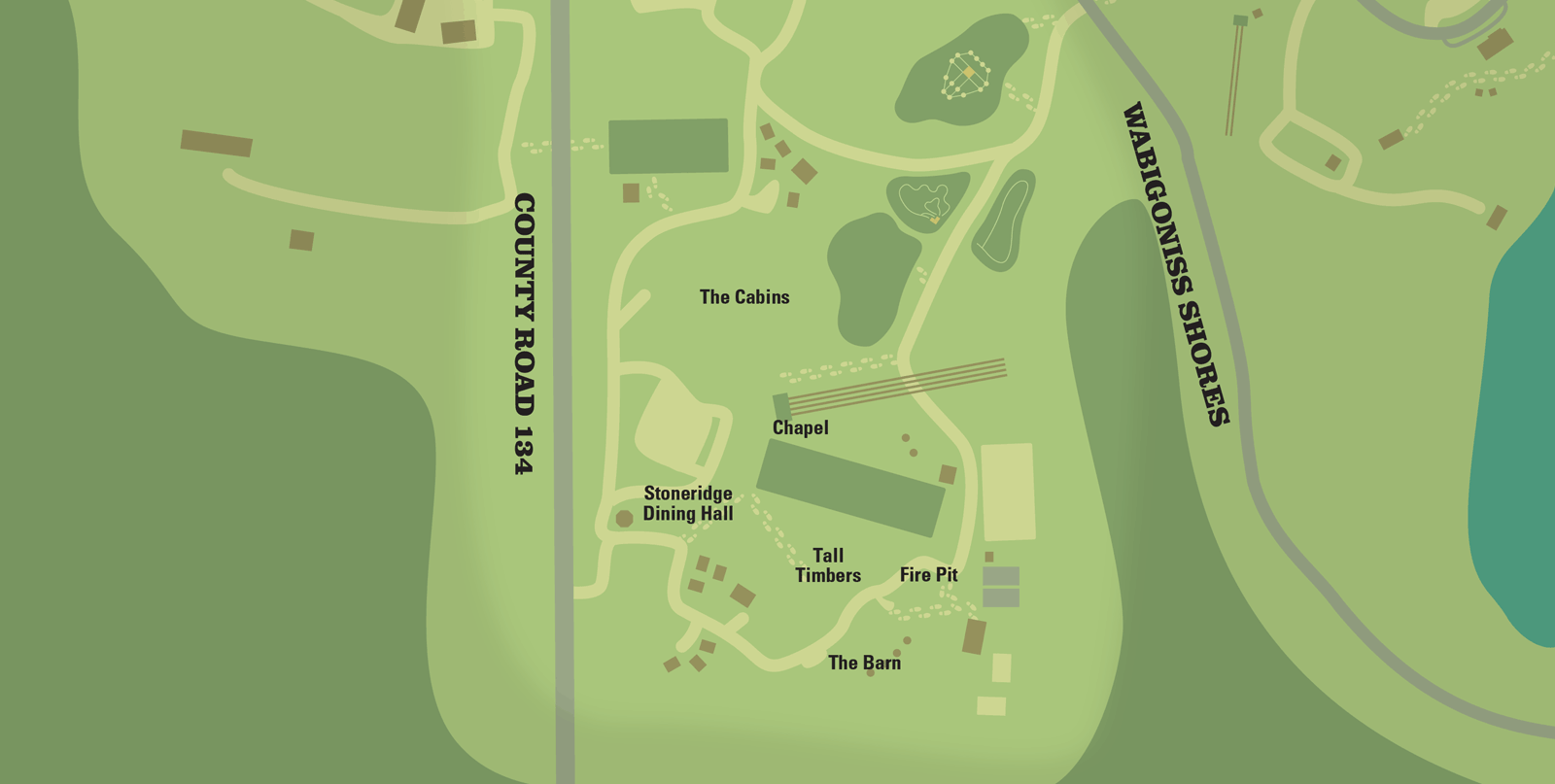 Timber Ridge map